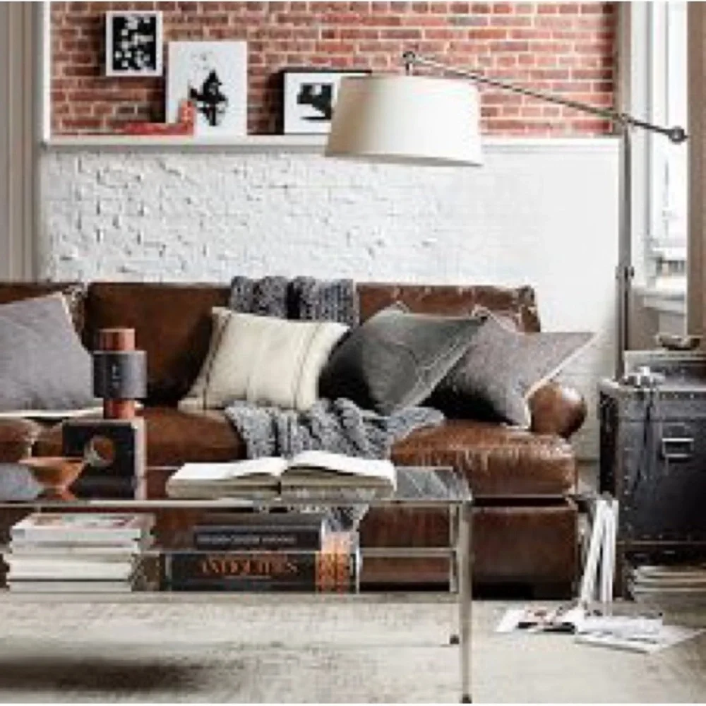 New Pottery Barn Linen Pieced Grainsack Stripe Pillow Cover, 18” - Picture 12 of 14